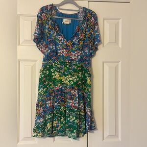 Anthropologie Flutter Sleeve Sundress